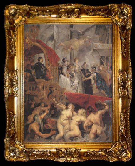 framed  Peter Paul Rubens The Marriage (mk05), ta009-2